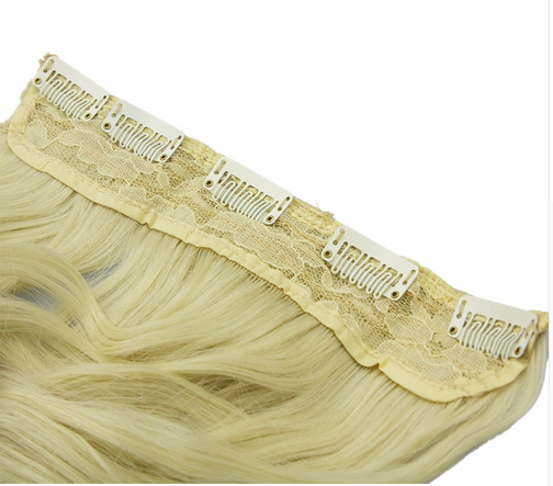 Extension capelli lunghi e ondulati con applicazione clips