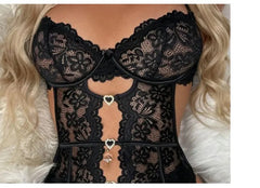 Sexy Lingerie Pizzo e Cuori