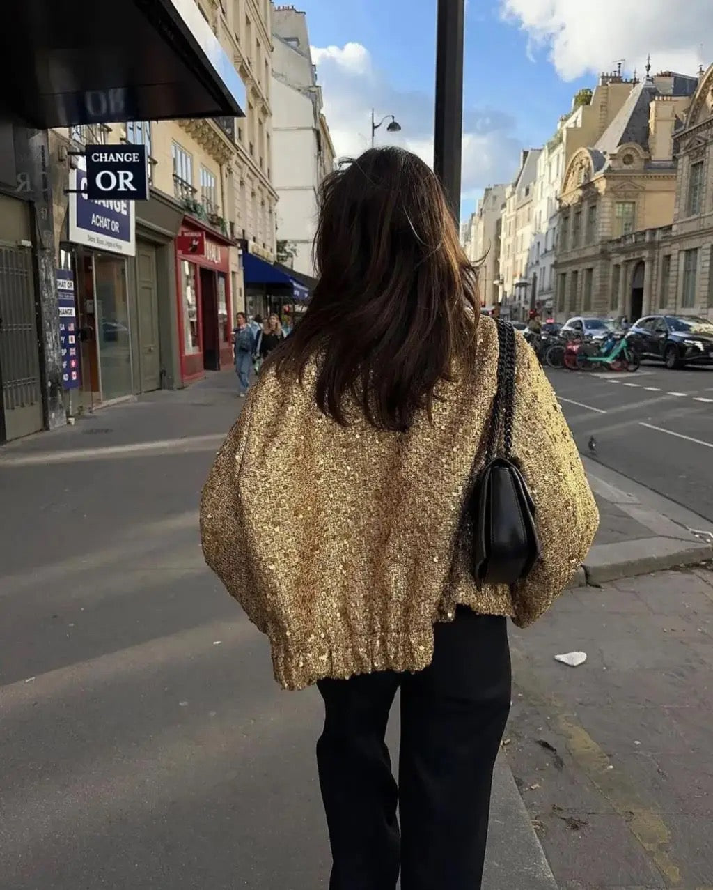 Goldish jacket
