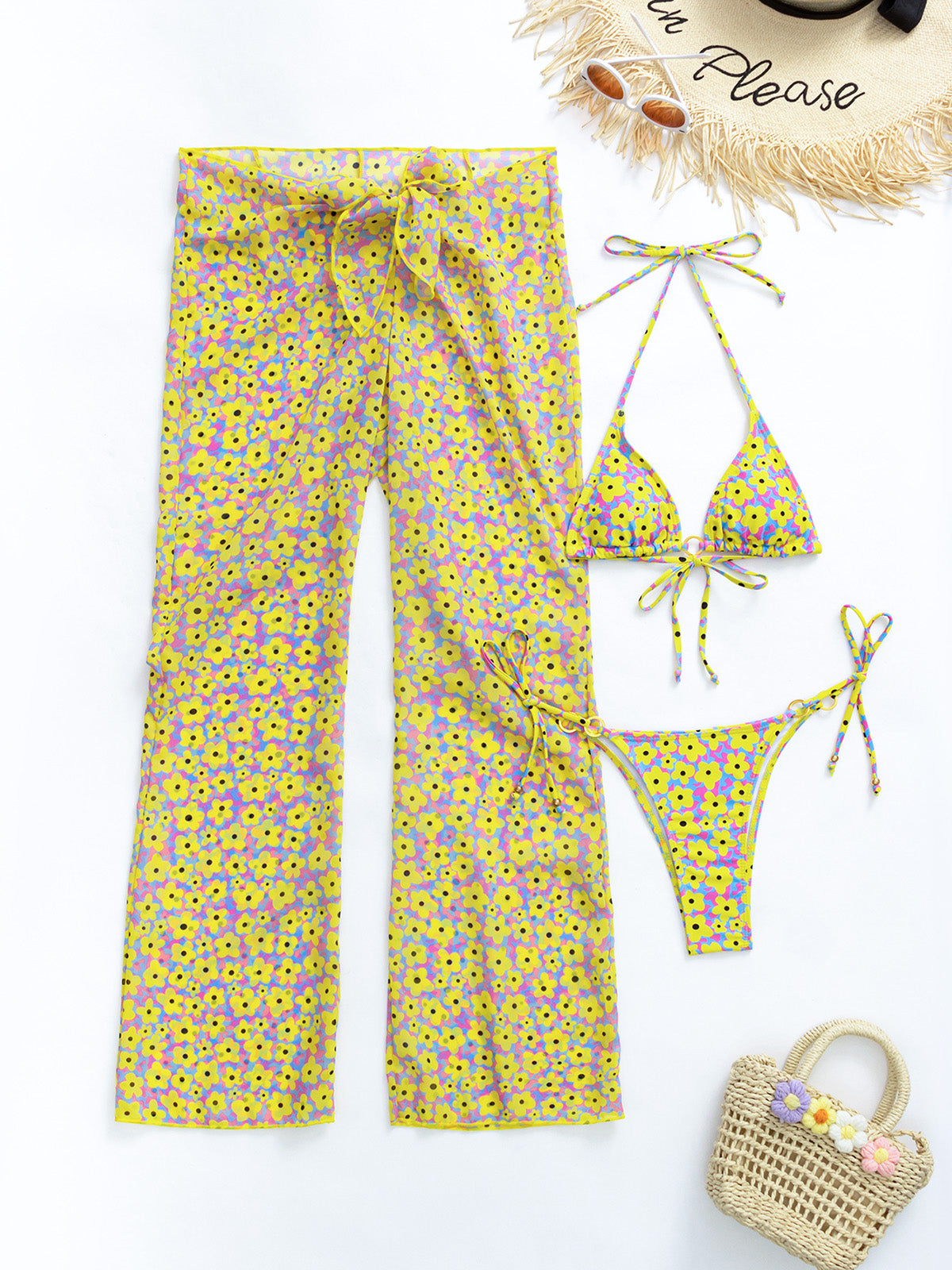 Set Costume Bikini con pantalone Dandy