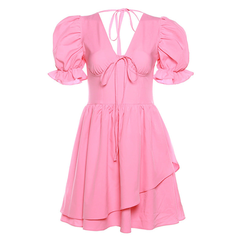 Short Rosette Dress