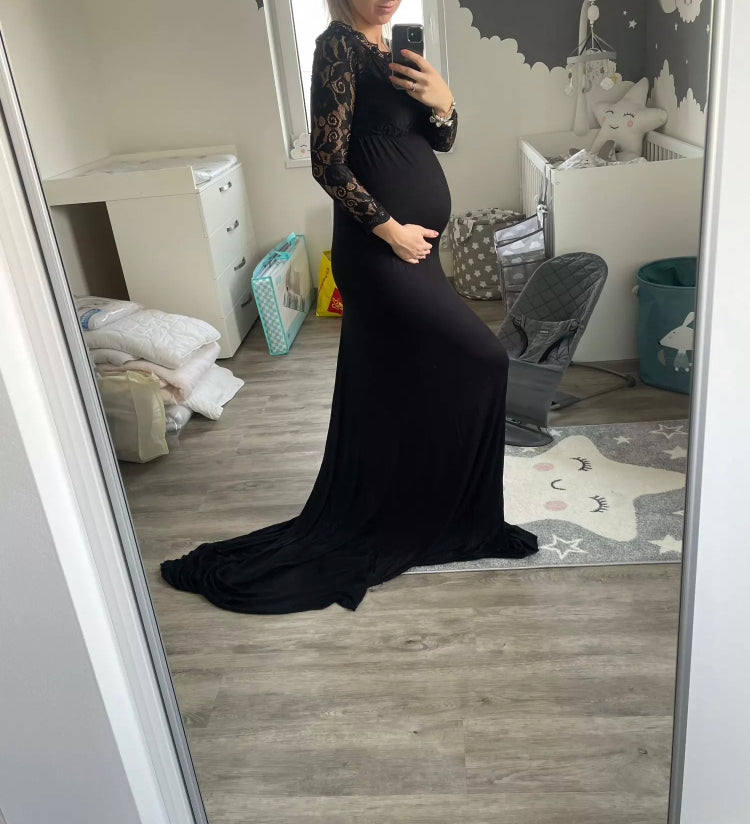 Long Villy maternity dress