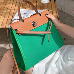 Emerald handbag and shoulder bag
