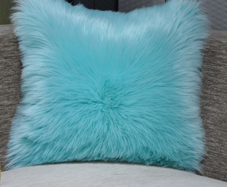 Fur-style cushion cover