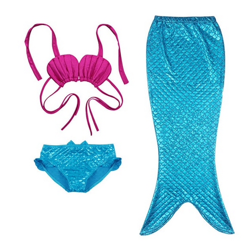 Completo Hannah bambina costume da bagno due pezzi e coda di sirena – Shop  Low Cost - IG@shoplowcost Sito Ufficiale