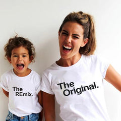 Completo Original Mamma/Papà e figlio t-shirt
