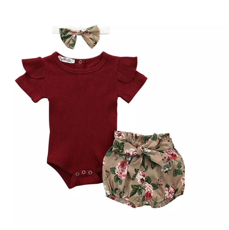 Baby Dealy 3-piece set for girls