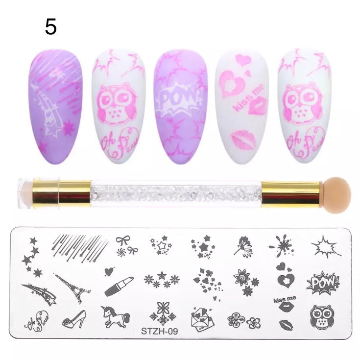 Kit with Freedom Nail Stampers