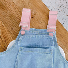 Salopette Cloudy Baby Girl di jeans