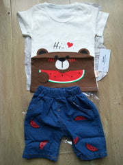 Boy's Yogy set with trousers and shirt