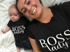 Complete Boss Mom and son t-shirt