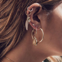 Angel set of 5 earrings