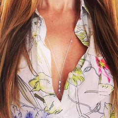 Cleavage necklace