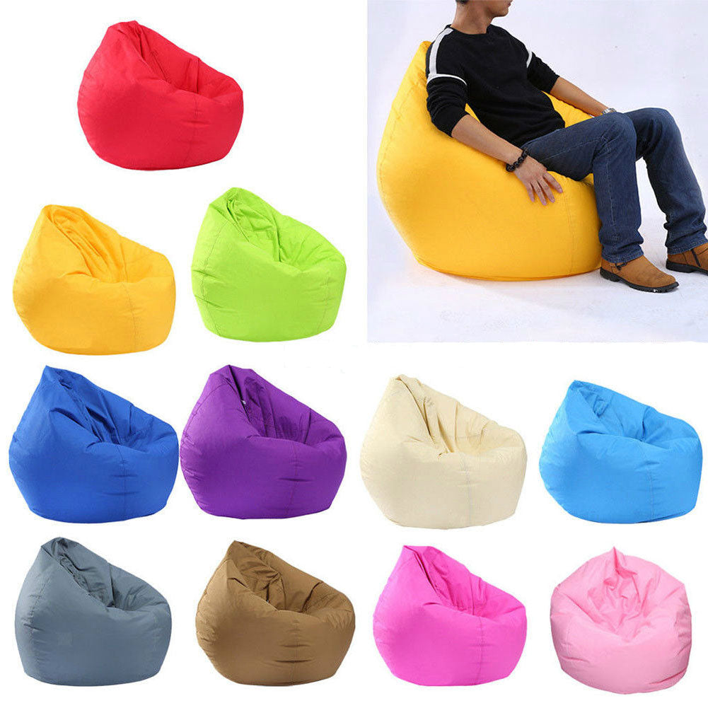 Colored pillowcases for Pouf
