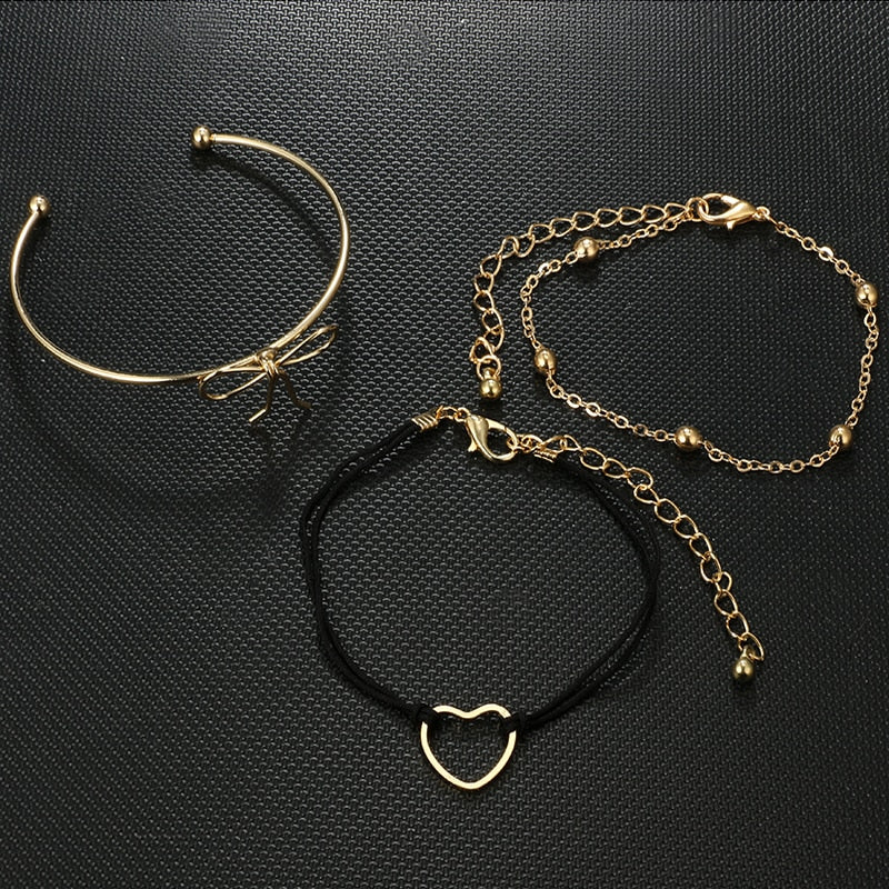 Set of 3 sweet dreams wrist bracelets