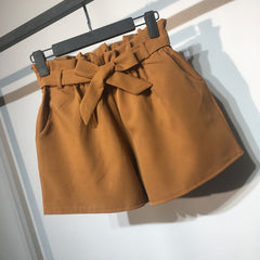 Spencer shorts with high waist and side pockets