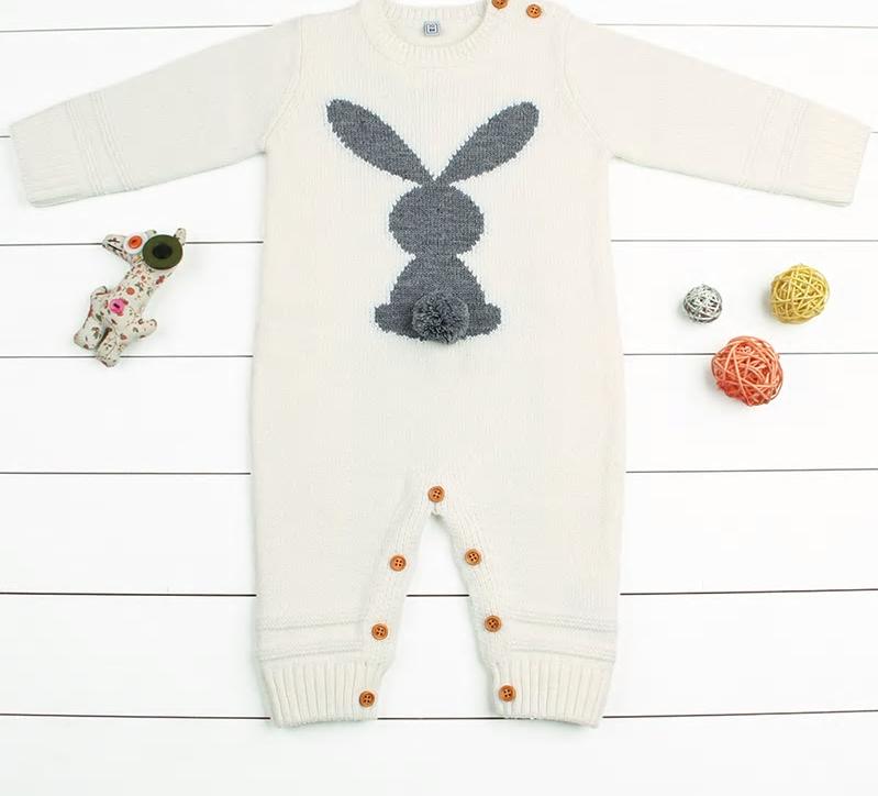 Tuta Bimbo Knitted Rabbit