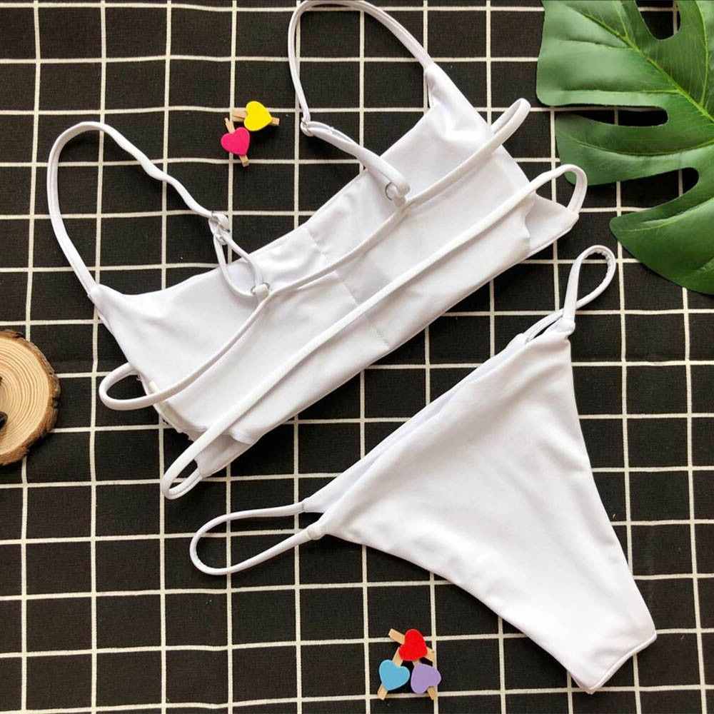 Imy two-piece swimsuit with band