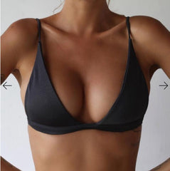 Bikini top push up nero - @ShopLowCost