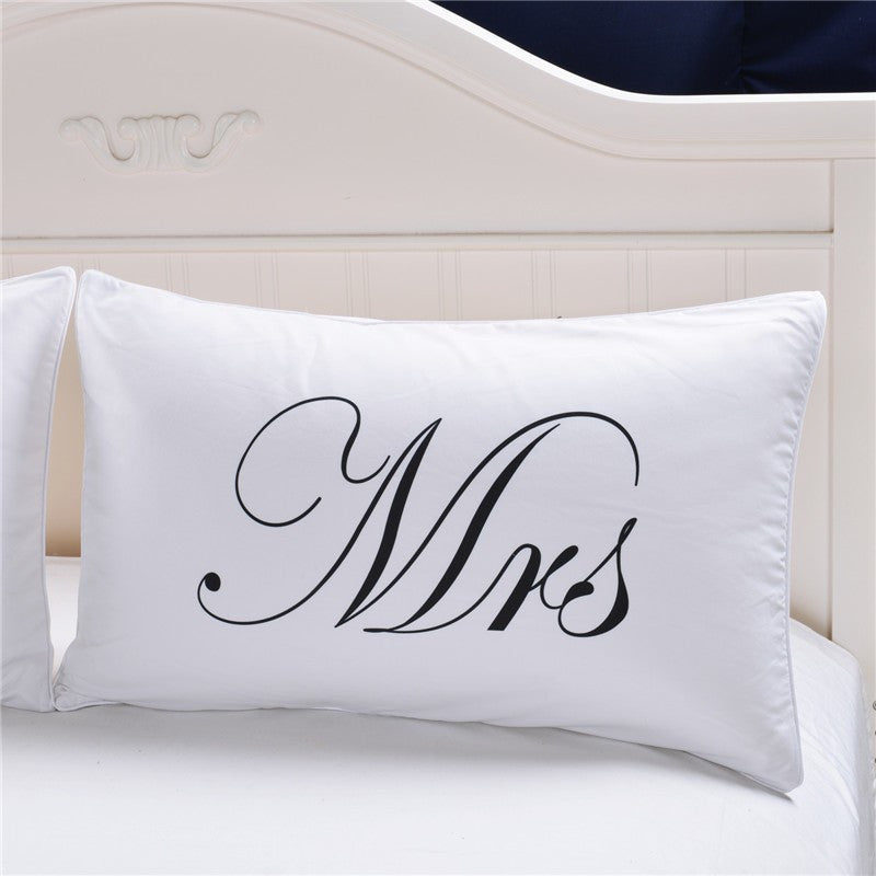 Couple pillowcases Love &amp; more