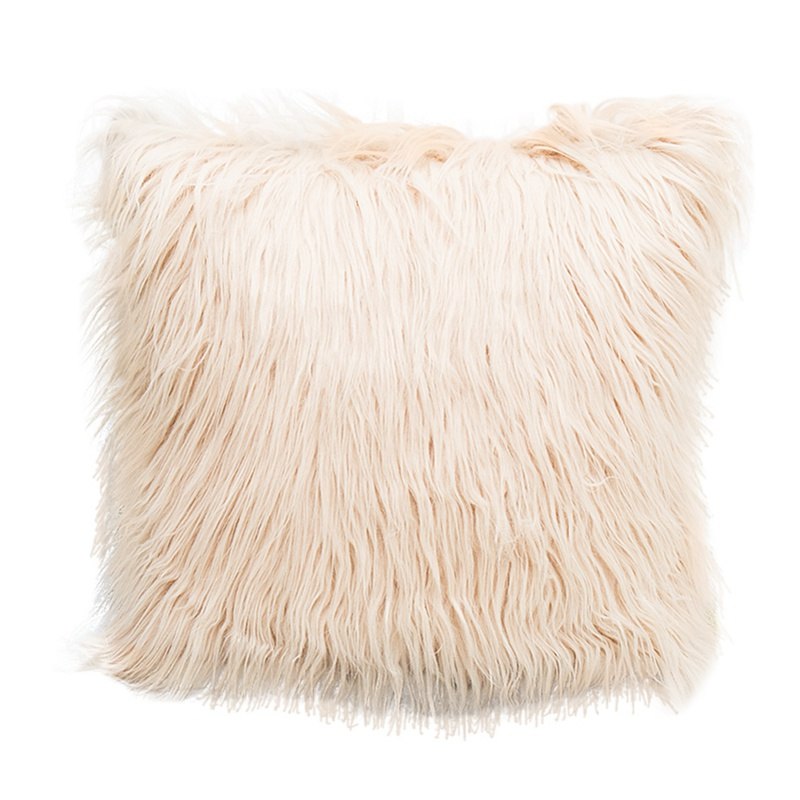 Furry pillowcase