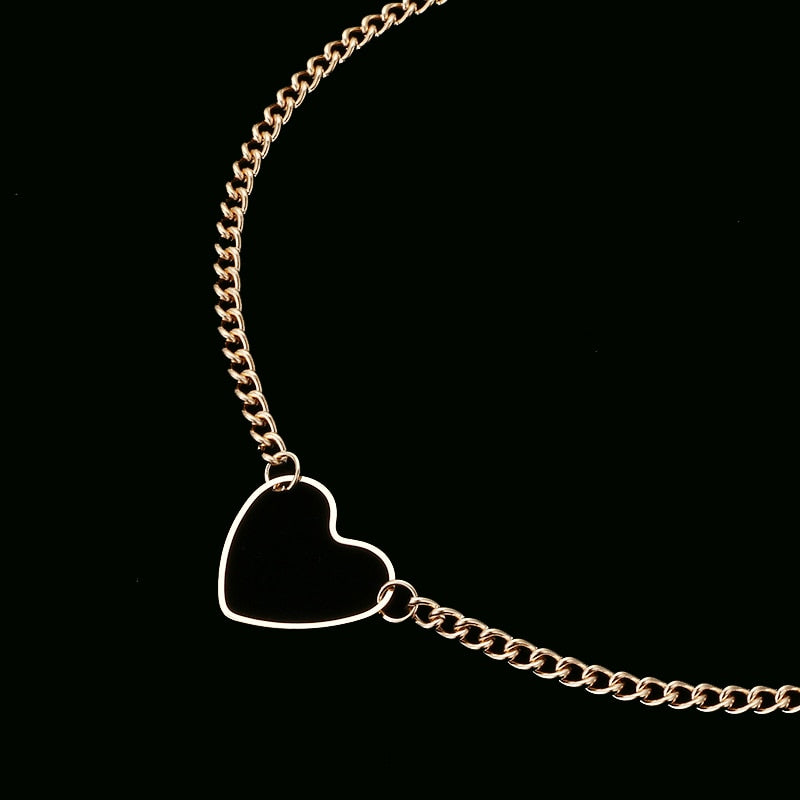 Sweet Heart choker necklace