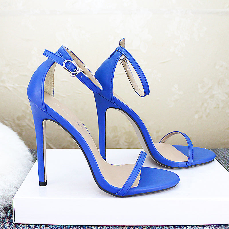 Ines high sandal with stiletto heel
