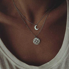 Quarter Moon necklace