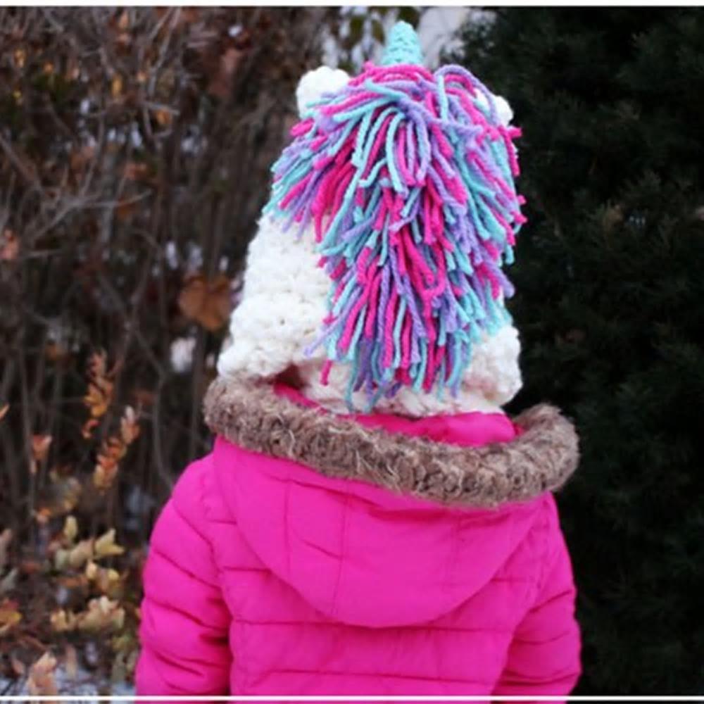 Sciarpa e Cappello Bimbo Unicorno