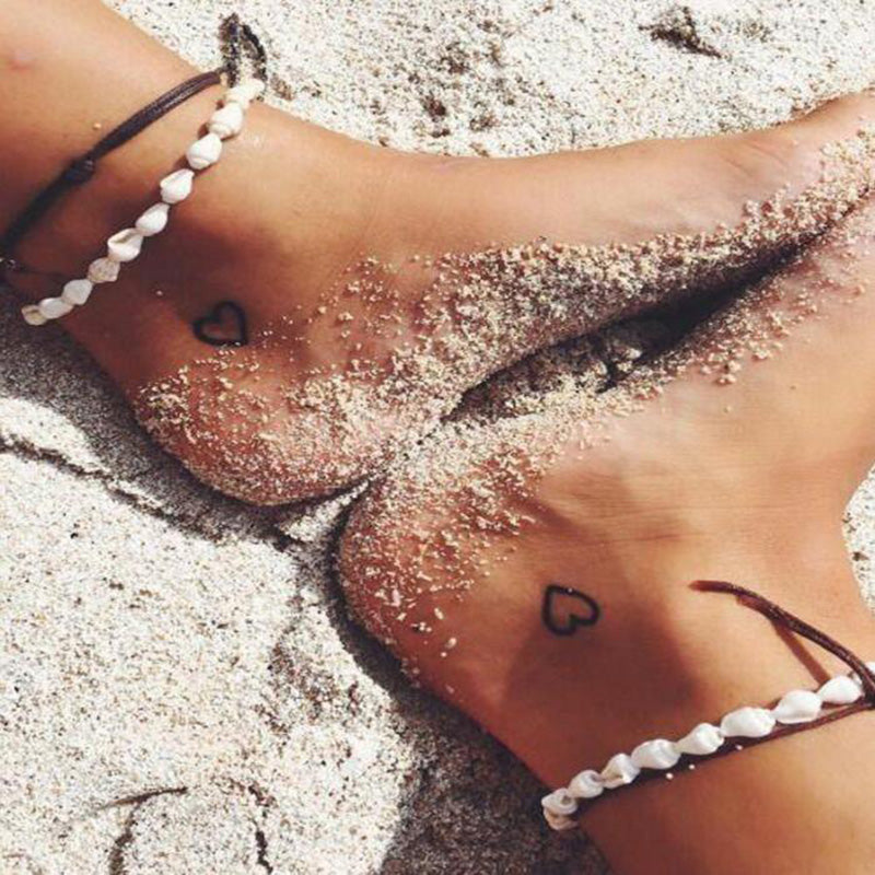 Special Summer anklet with shells