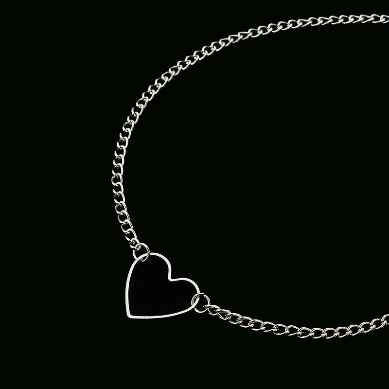 Sweet Heart choker necklace