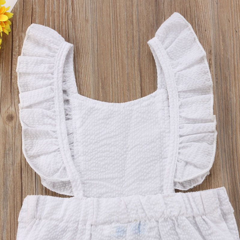 Long Cremino baby suit with frappe