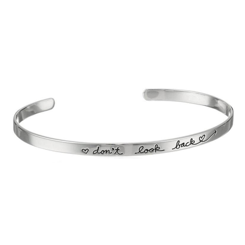 Wrist bracelet with writing