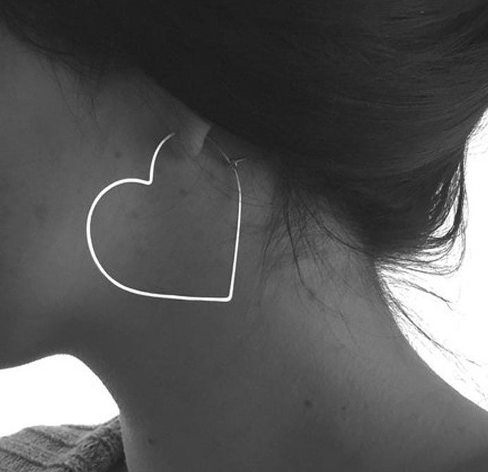 Heart earring 