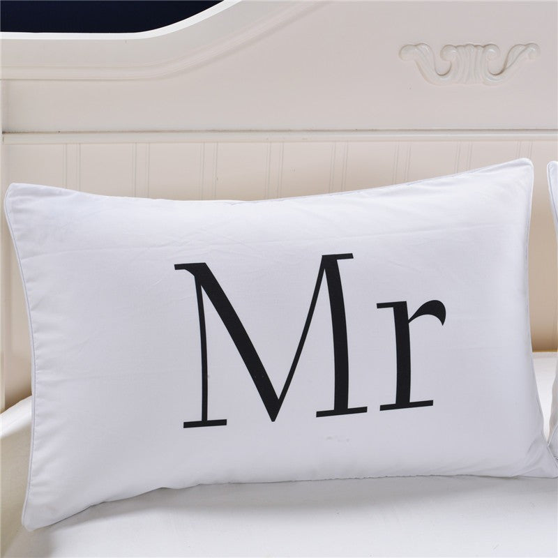Couple pillowcases Love &amp; more