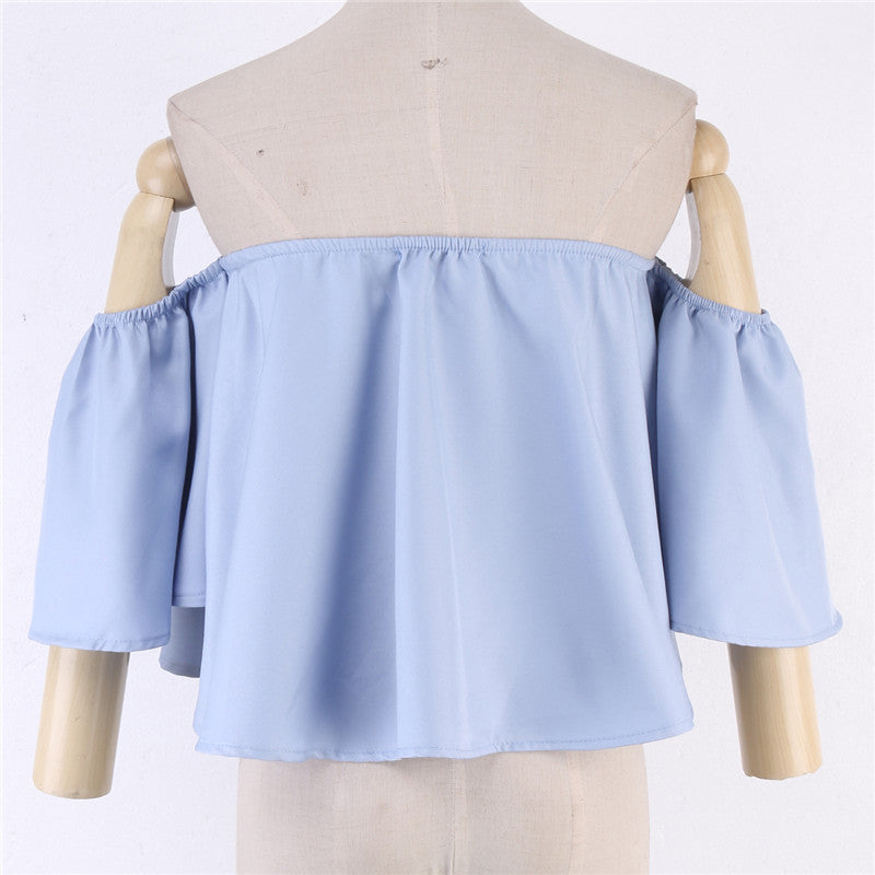Seville top and bell sleeves