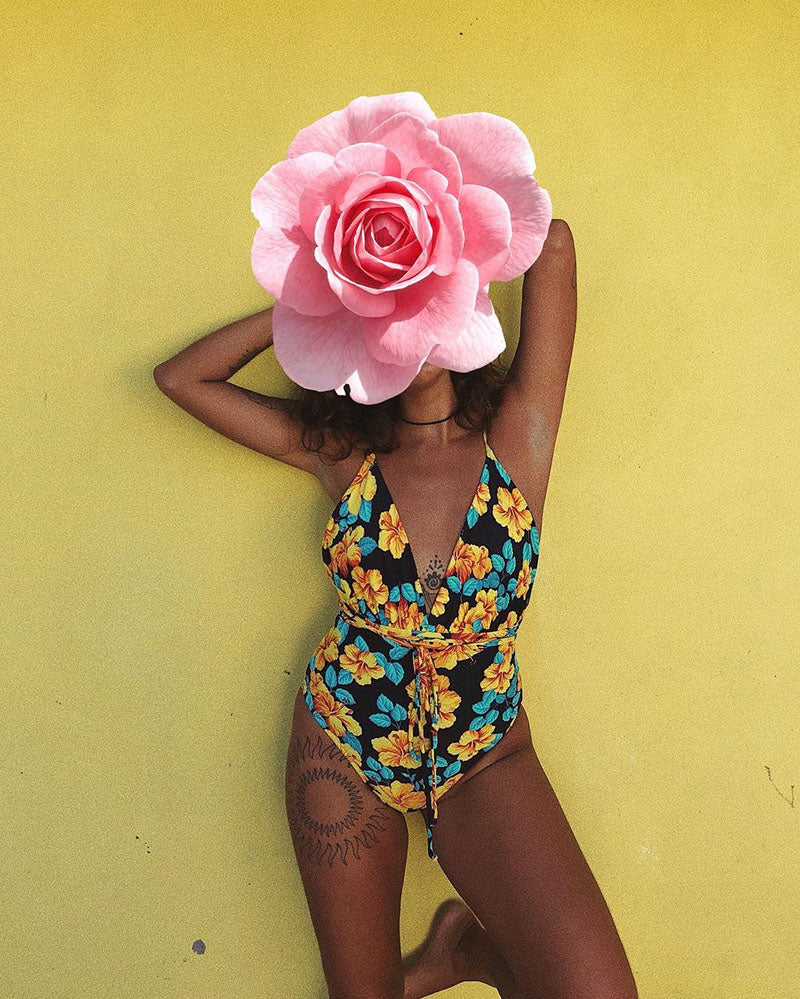 Yaya Brazilian monokini one-piece swimsuit