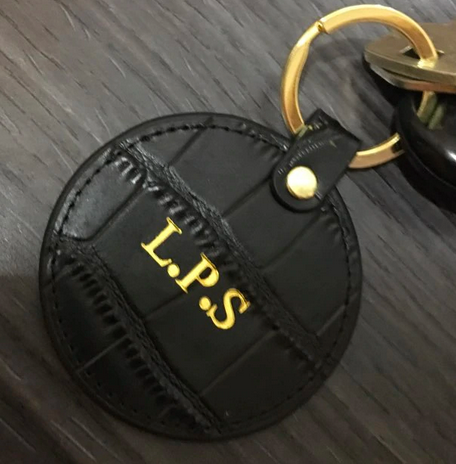 Letter keychain