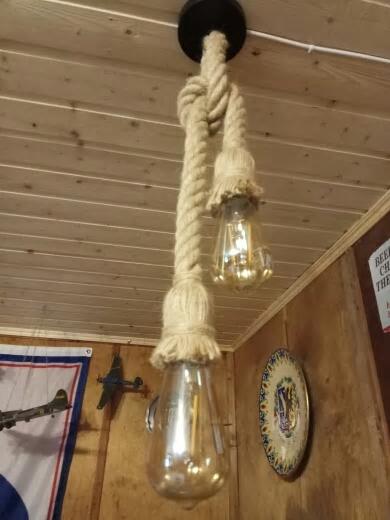 Lampada Hemp Rope