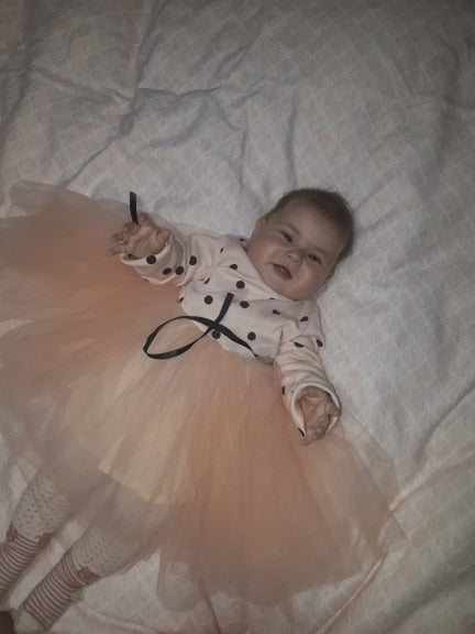 Katy Baby girl tutu and polka dot dress