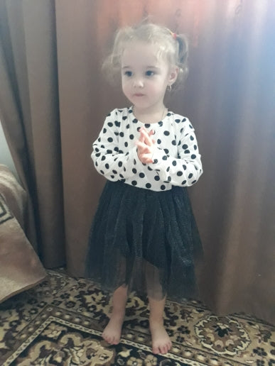Tresor Baby polka dot dress