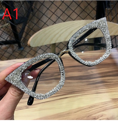 Diamond Cat eyeglasses