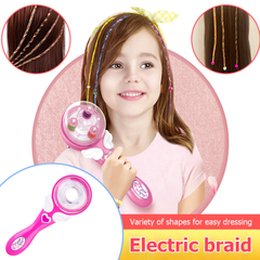 Electric machine for making braids