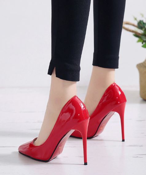 Evelin shoe with stiletto heel