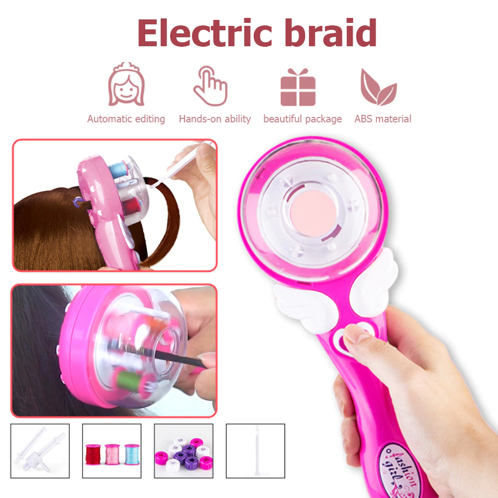 Electric machine for making braids