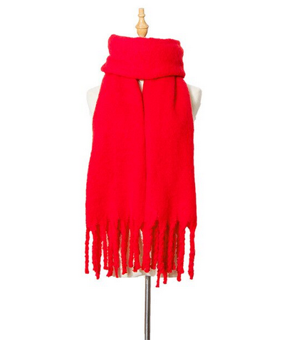 Penny scarf with tassels