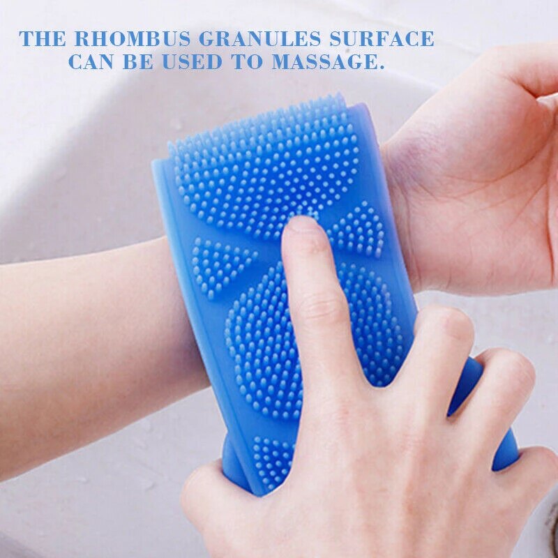 Silicone band for washing
