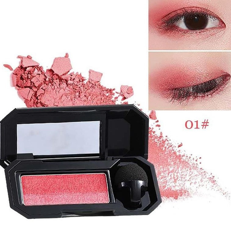 Bright double color eyeshadow palette