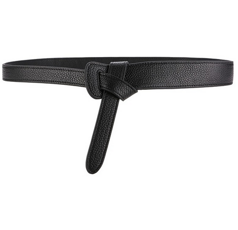 Cintura Style in ecopelle con fiocco