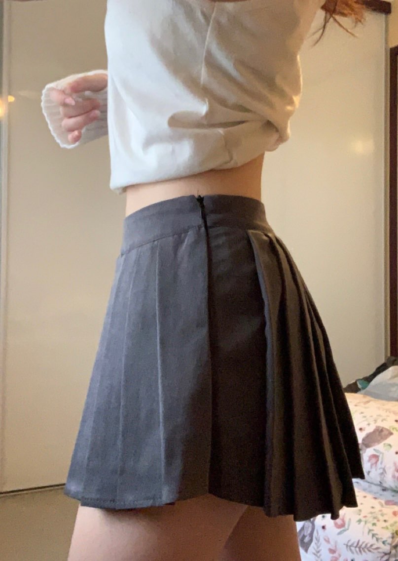 Plissery skirt pant